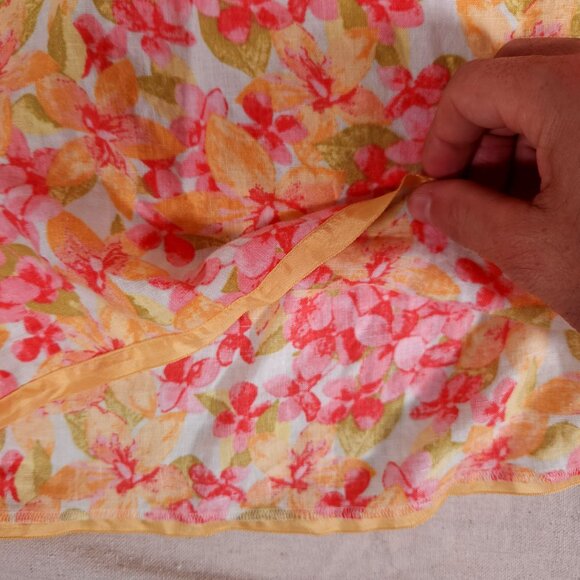 J JILL Love Linen Collection Linen Floral Sleeveless Dress FOR SIZE SEE PHOTOS - Picture 14 of 16